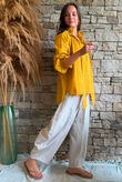 Larc Poet Blouse Mustard